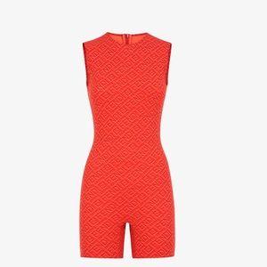FENDI/SKIMS Sleeveless Mid Thigh Bodysuit